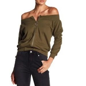 Romeo and Juliet Couture off the shoulder sweater